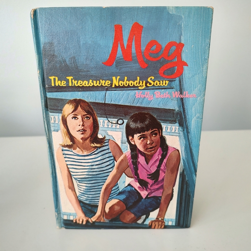 Meg Mystery The Treasure Nobody Saw 70s Holly Beth Walker Teen Preteen